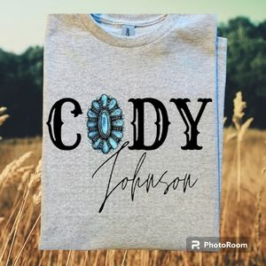 Cody Johnson shirt country music popular western look trending